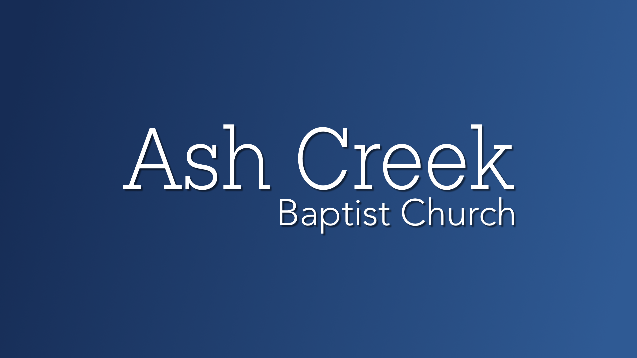Ash Creek Baptist Church
